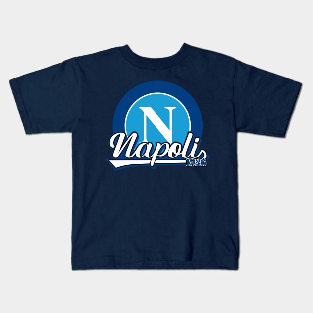 napoli 1926 Kids T-Shirt by lounesartdessin